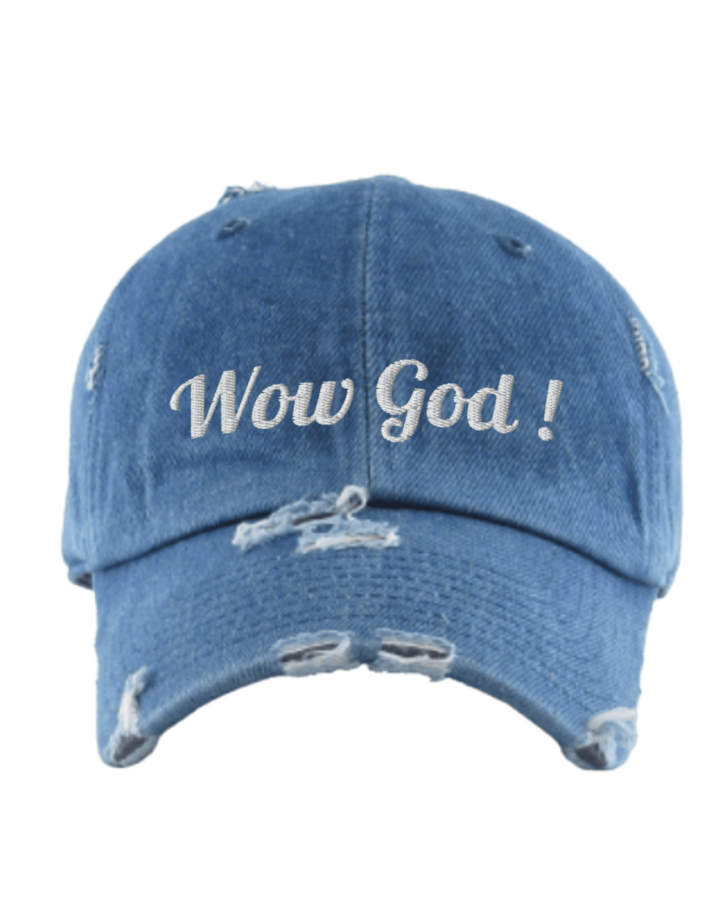 Load image into Gallery viewer, Wow God !® Denim Hat
