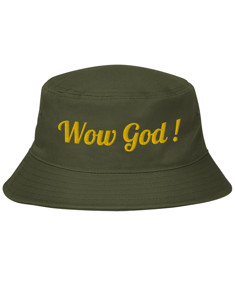 Wow God !® Green Bucket Hat