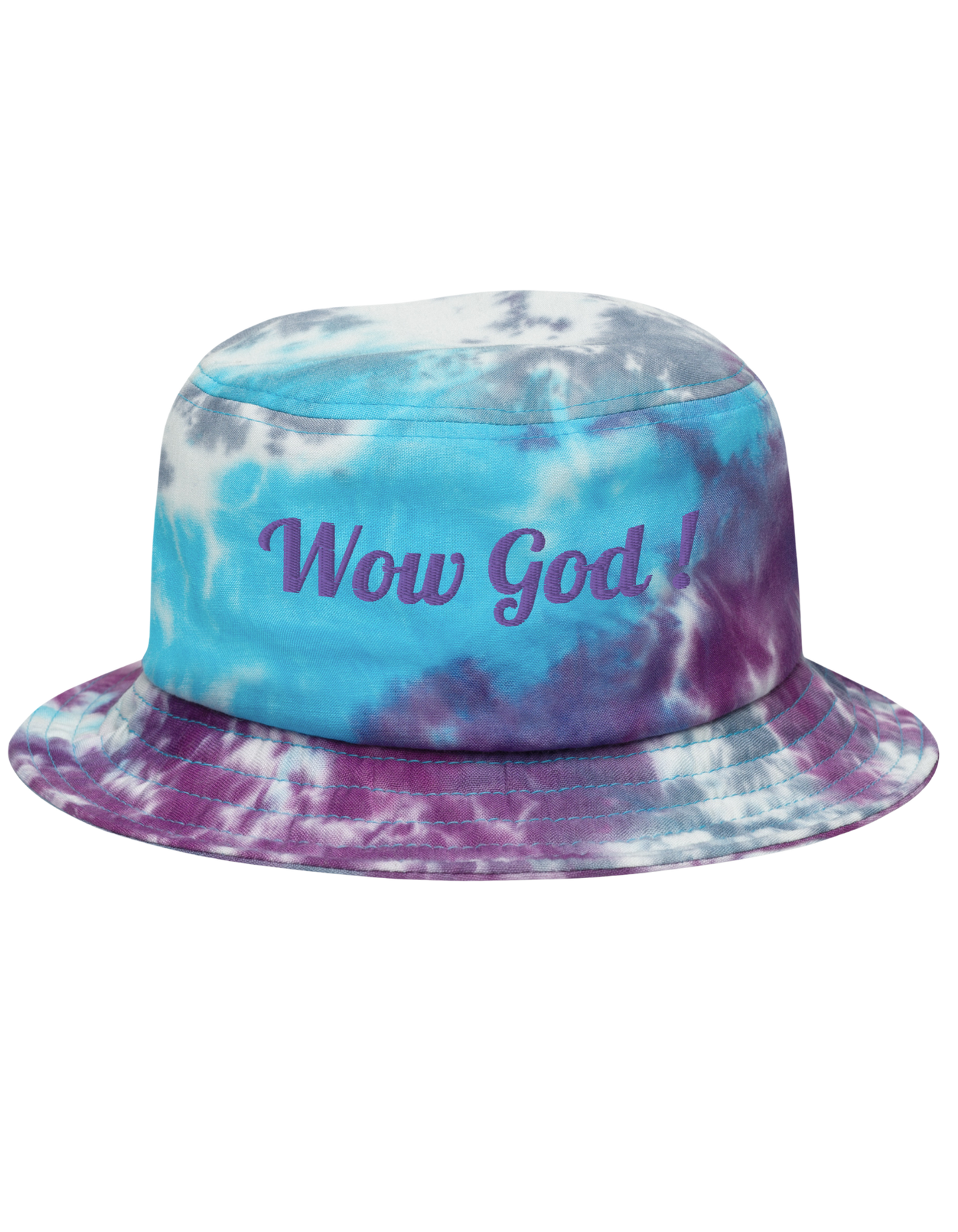 Load image into Gallery viewer, Wow God !® Tie-Dye Bucket Hat
